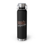 Embrace Compassion Insulated 22oz Copper Water Bottle | Bella Strada Studio