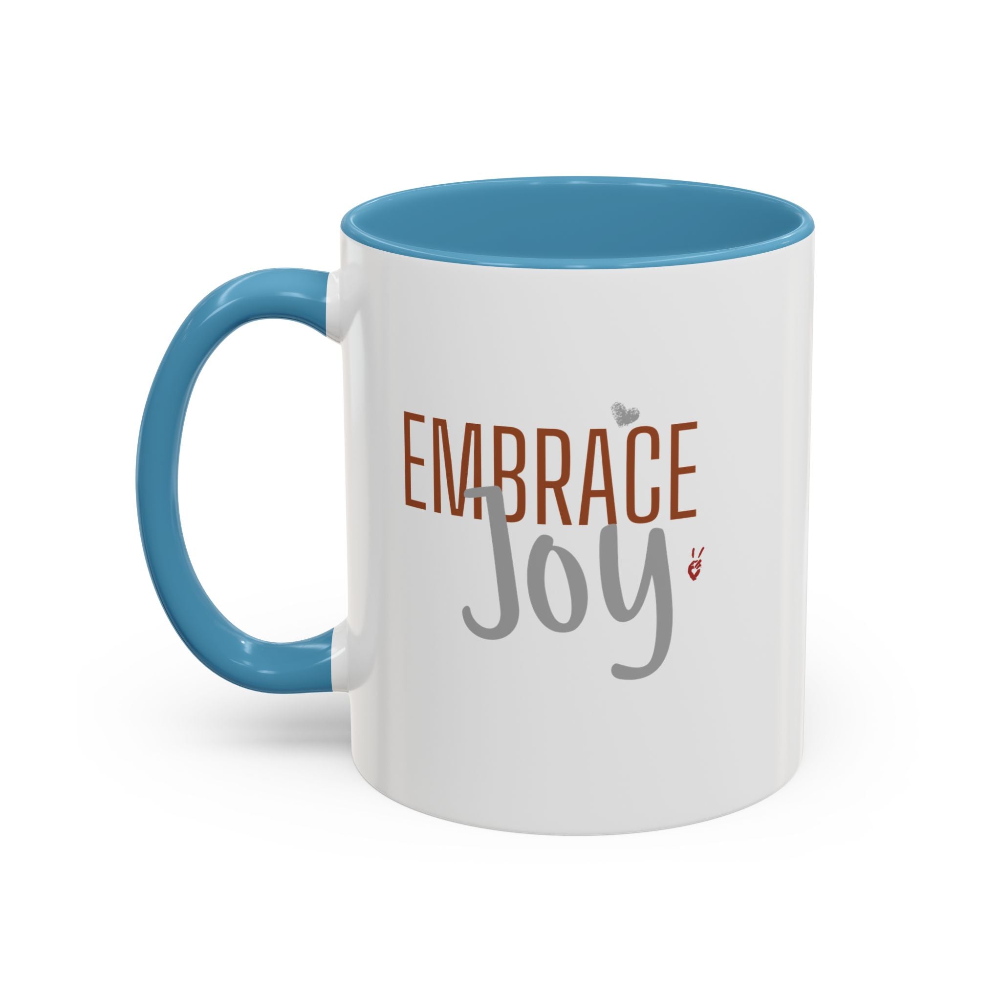 Embrace Joy Inspirational Coffee Mug | Bella Strada Studio