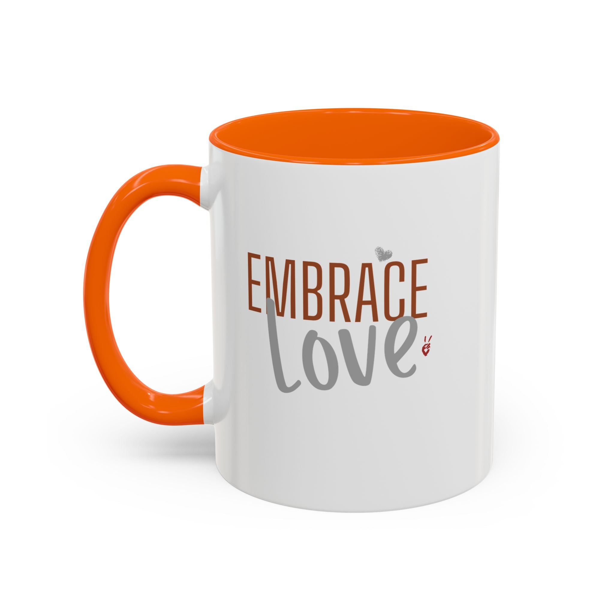 Embrace Love Inspirational Coffee Mug | Bella Strada Studio