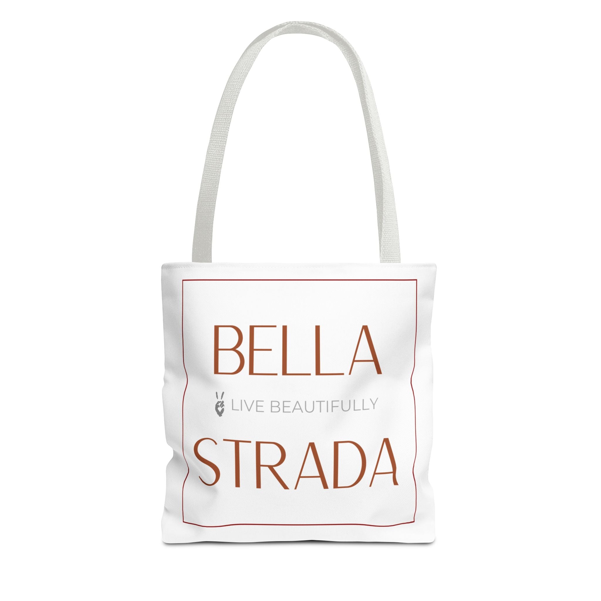 Bella Strada 'Live Beautifully' Signature Tote Bag | Bella Strada Studio