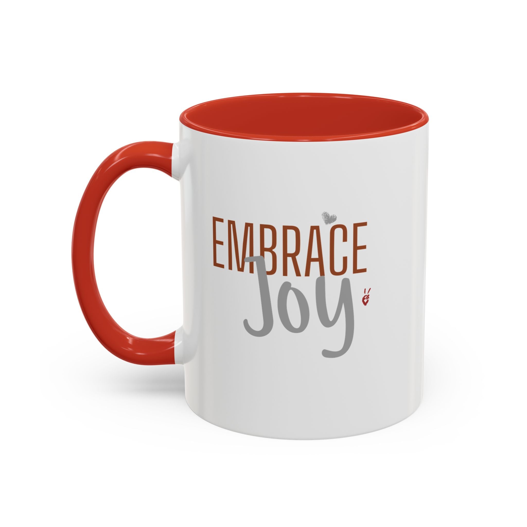 Embrace Joy Inspirational Coffee Mug | Bella Strada Studio