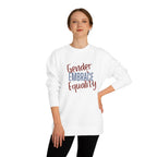 "Embrace Gender Equality" Crewneck Sweatshirt | Bella Strada Studio
