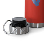 Peace + Love Signature Insulated Copper Vacuum Flask Water Bottle 22oz | Bella Strada Studio