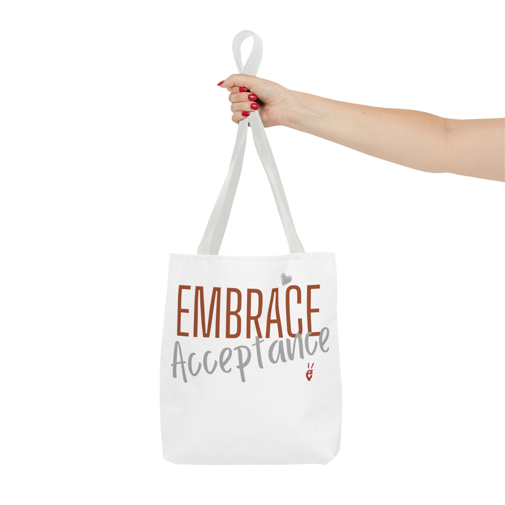 Embrace Acceptance Tote Bag | Bella Strada Studio