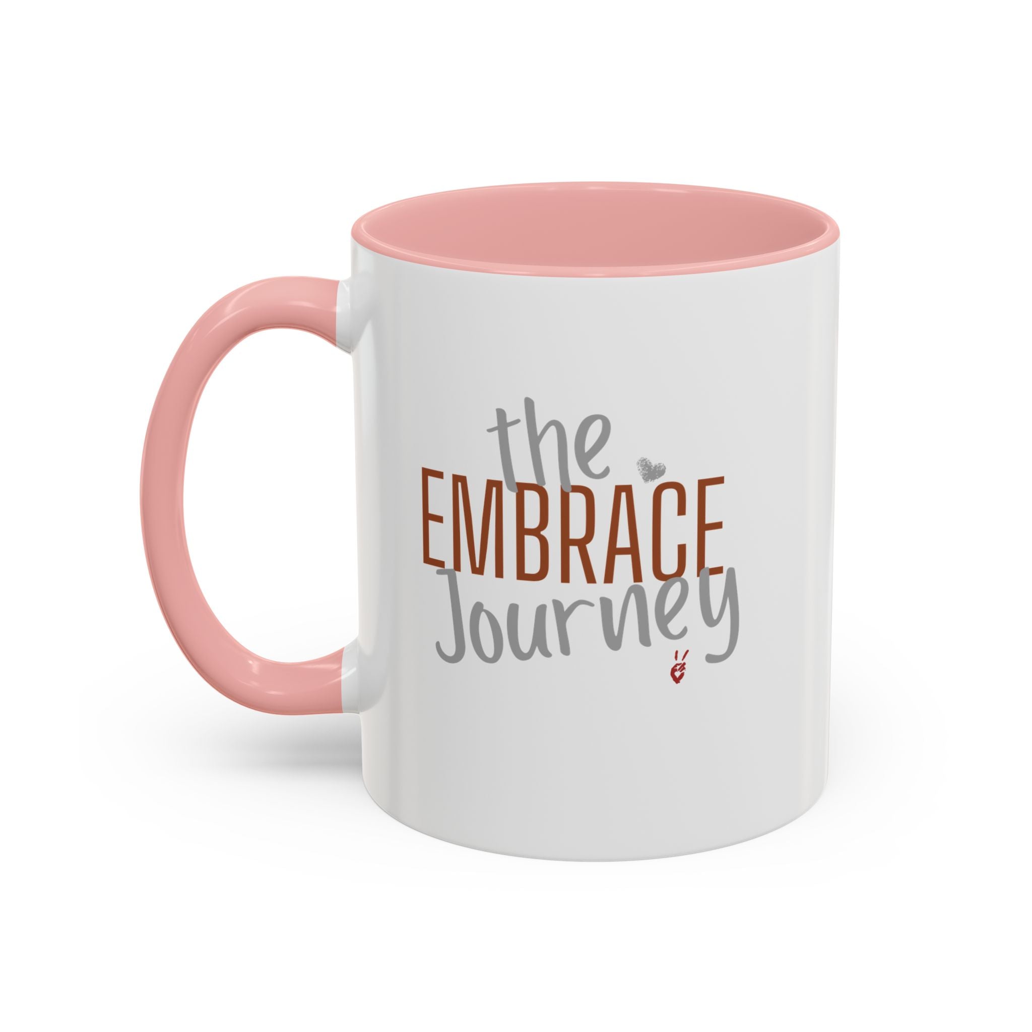 Embrace the Journey Inspirational Coffee Mug | Bella Strada Studio