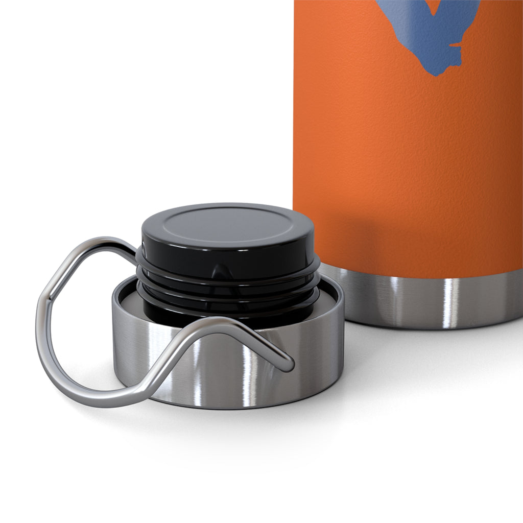Peace + Love Signature Insulated Copper Vacuum Flask Water Bottle 22oz | Bella Strada Studio