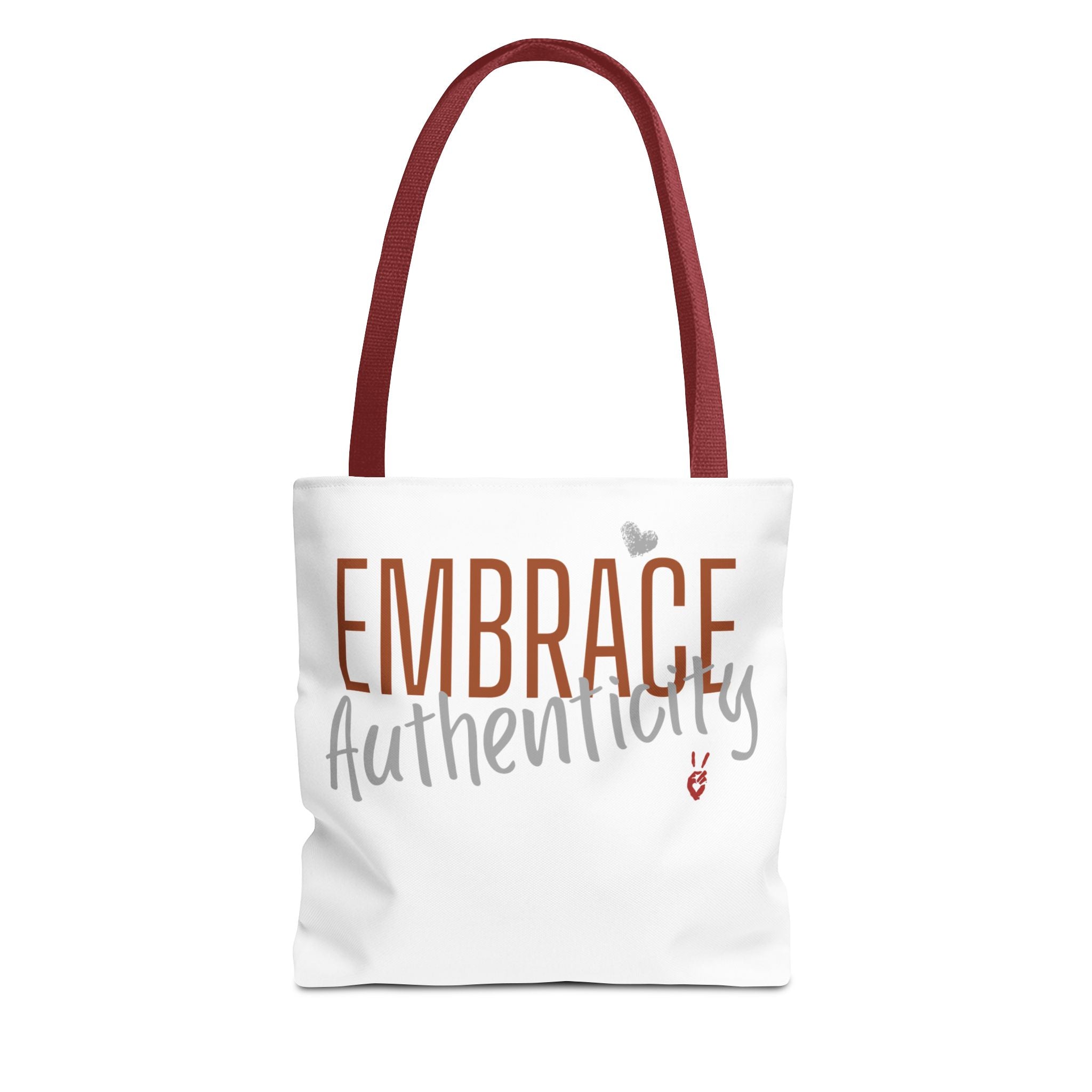 Embrace Authenticity Tote Bag | Bella Strada Studio