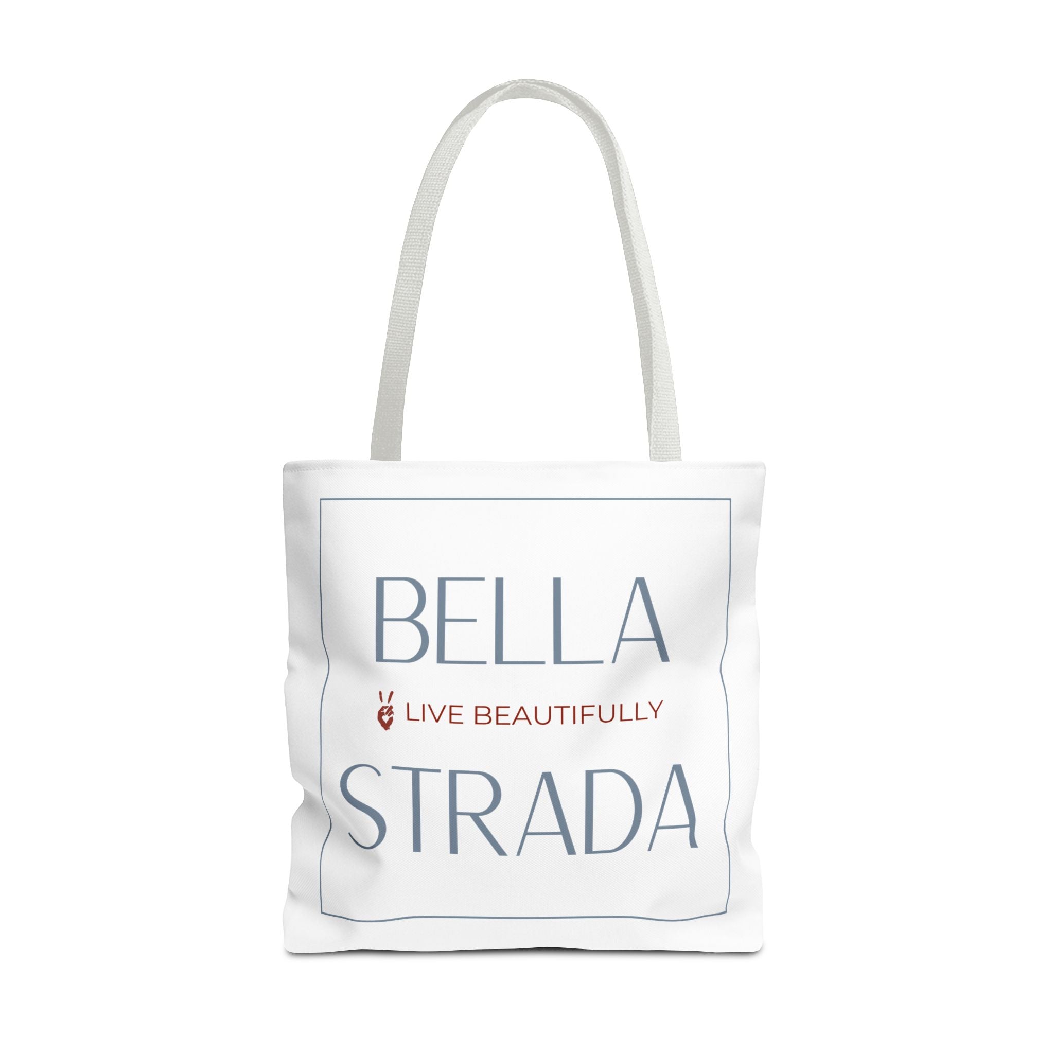 Bella Strada 'Live Beautifully' Signature Tote Bag | Bella Strada Studio
