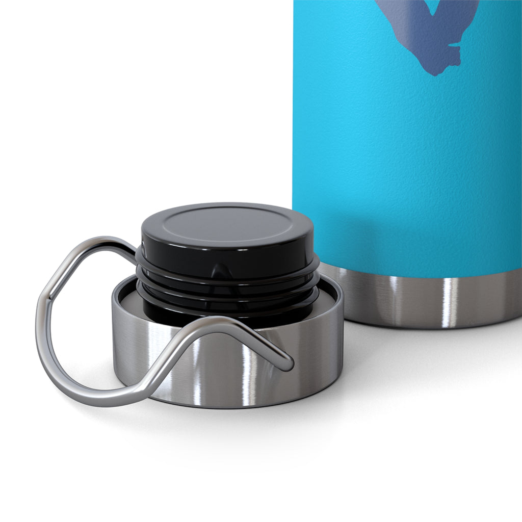 Peace + Love Signature Insulated Copper Vacuum Flask Water Bottle 22oz | Bella Strada Studio