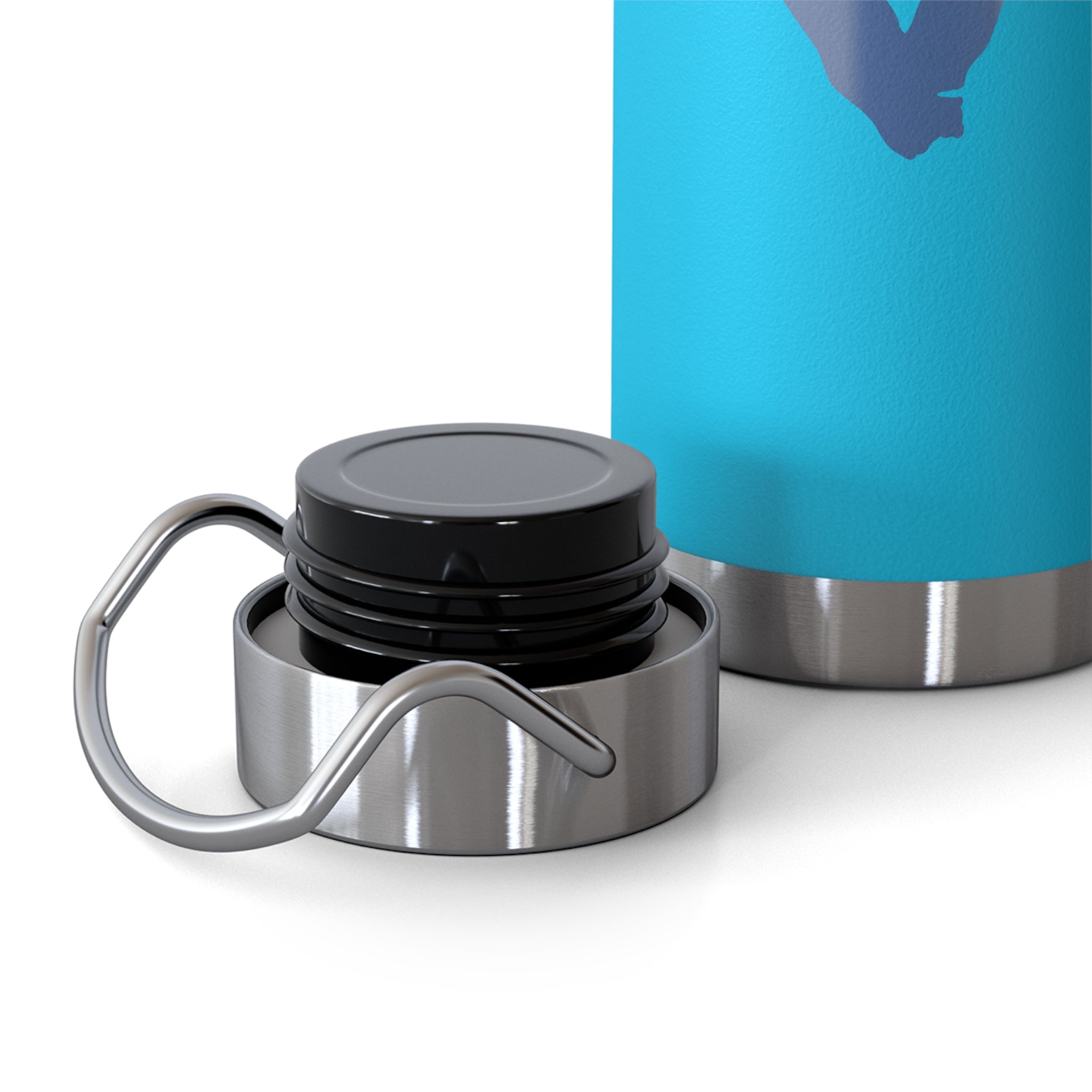 Peace + Love Signature Insulated Copper Vacuum Flask Water Bottle 22oz | Bella Strada Studio