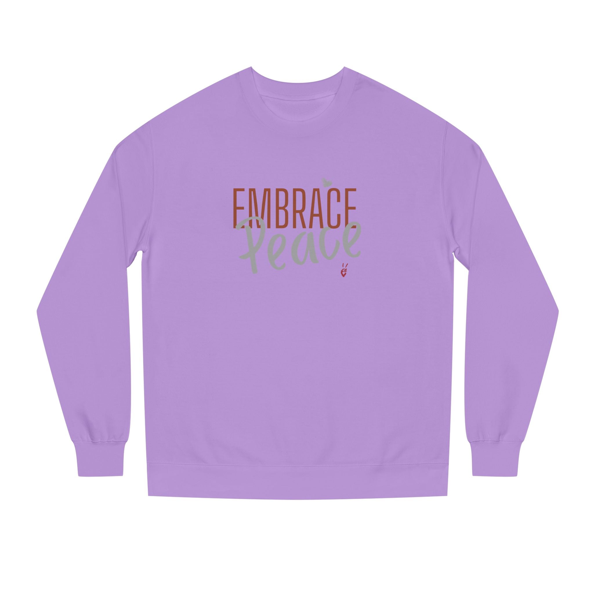 Embrace Peace Crewneck Sweatshirt | Bella Strada Studio