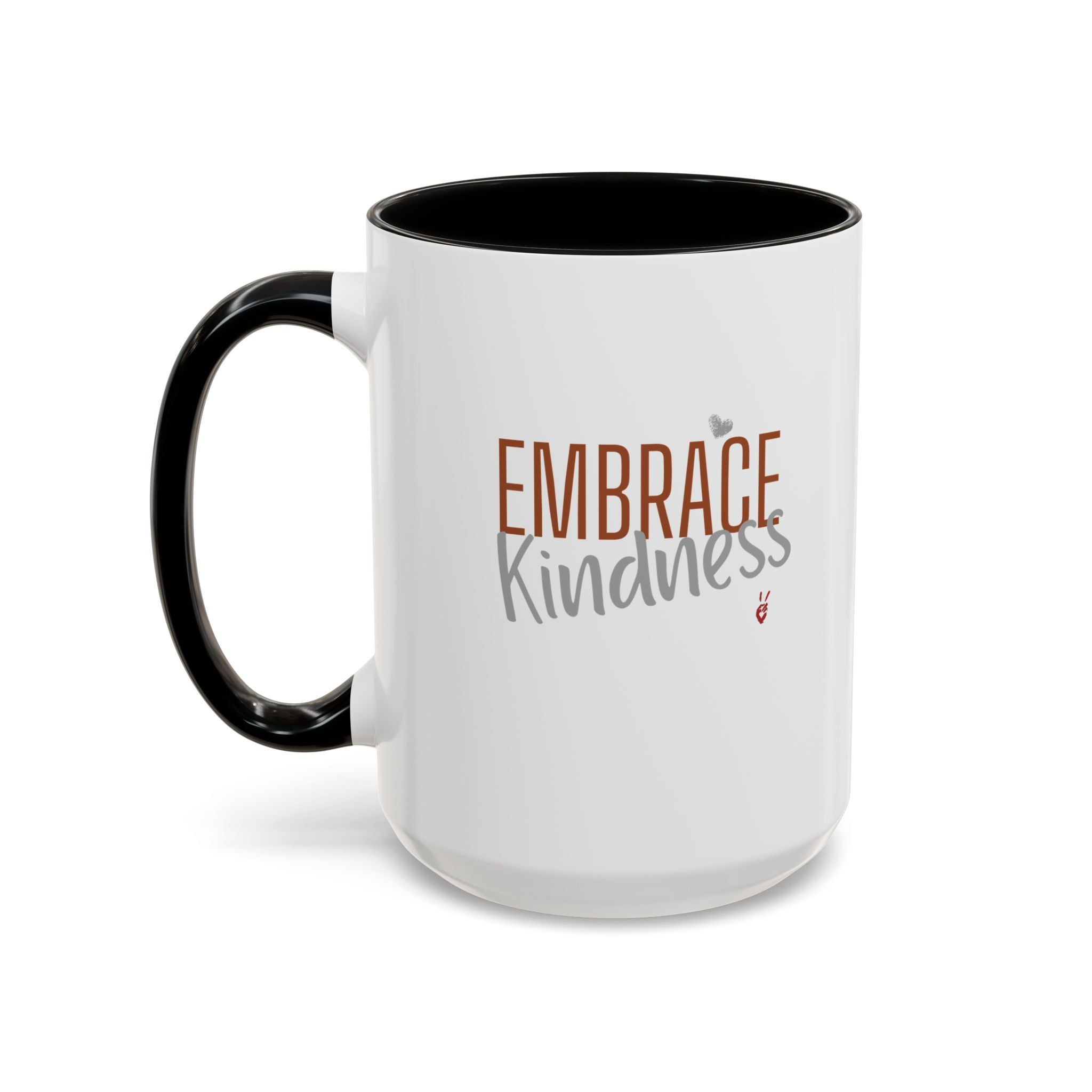 Embrace Kindness Inspirational Coffee Mug | Bella Strada Studio