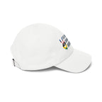 2026 UCI World Road Championships Montreal Cap with Peace + Love Rainbow Stripes Embroidered Design