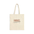 Embrace Compassion Canvas Tote Bag | Bella Strada Studio