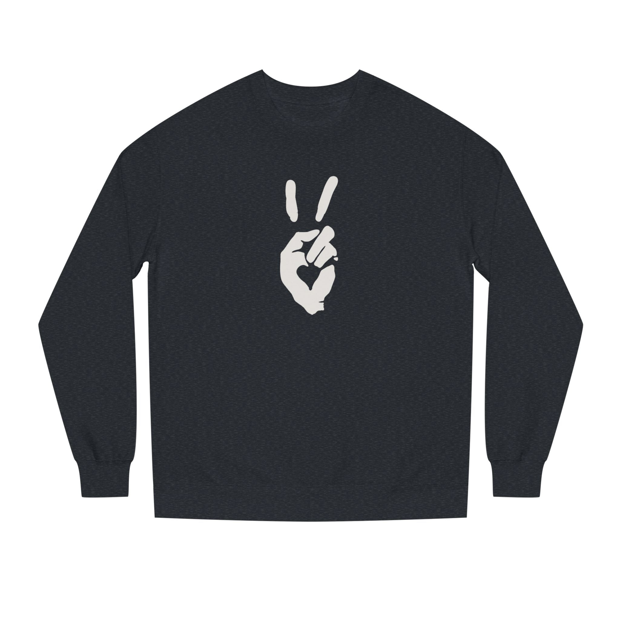 Peace+Love Signature Graphic Crewneck Sweatshirt | Bella Strada Studio
