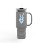 Peace + Love Signature 40oz Insulated Travel Mug | Bella Strada Studio