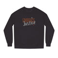 Embrace Justice Crewneck Sweatshirt | Bella Strada Studio