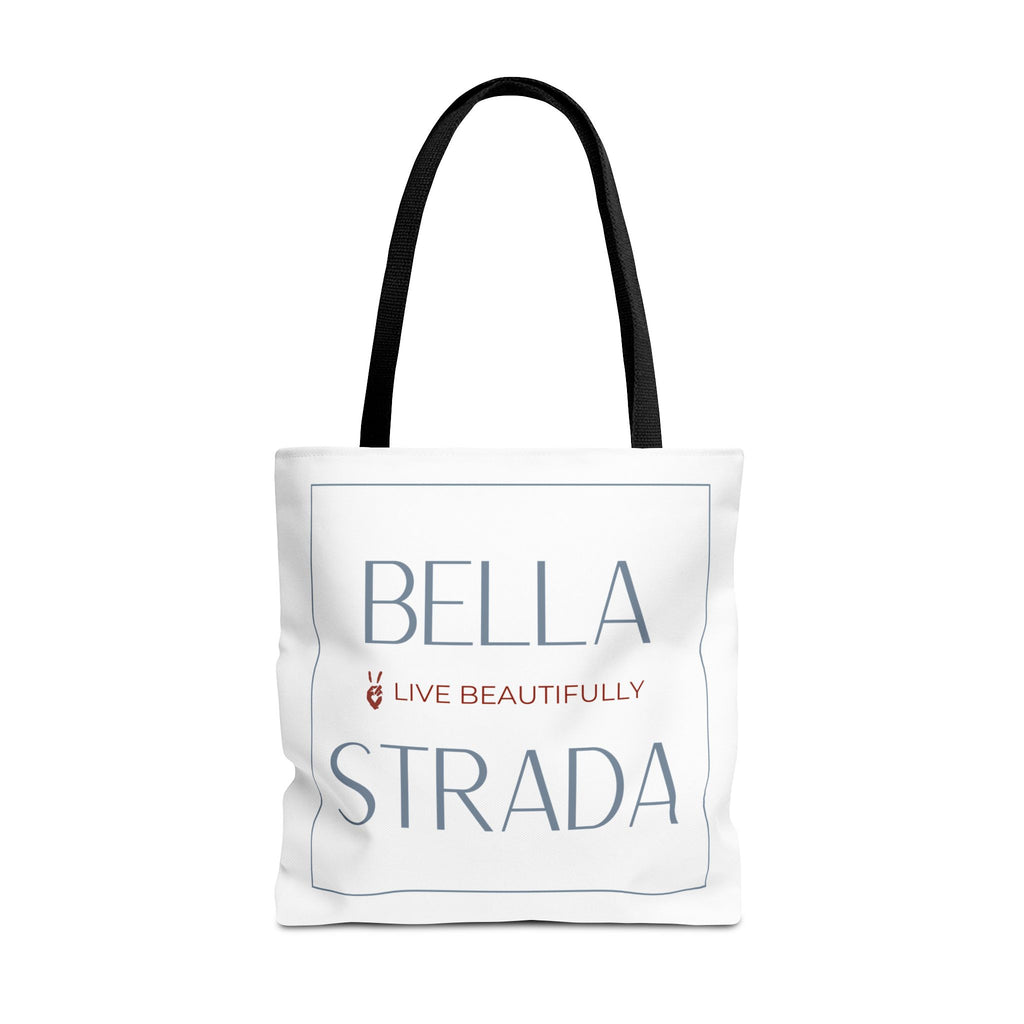 Bella Strada 'Live Beautifully' Signature Tote Bag | Bella Strada Studio
