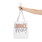 Embrace Peace Tote Bag | Bella Strada Studio