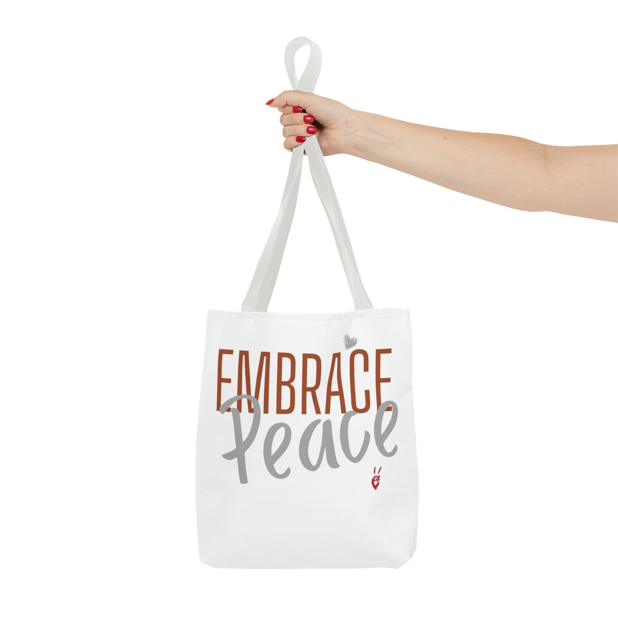 Embrace Peace Tote Bag | Bella Strada Studio