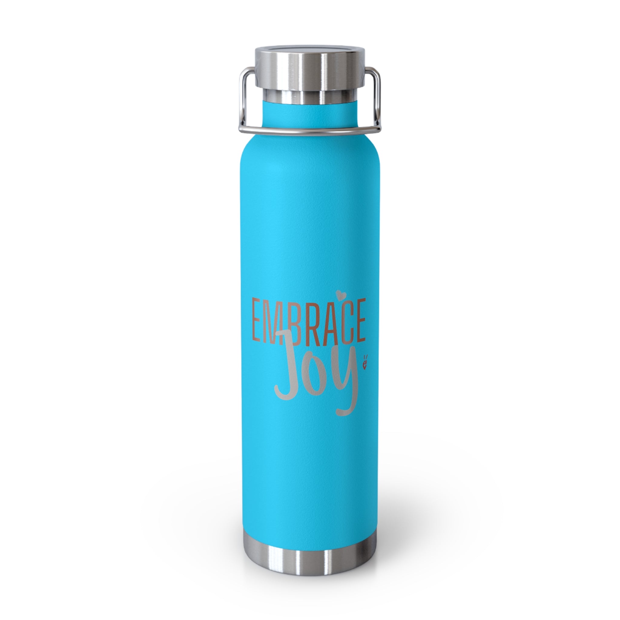 Embrace Joy Insulated 22oz Copper Water Bottle | Bella Strada Studio