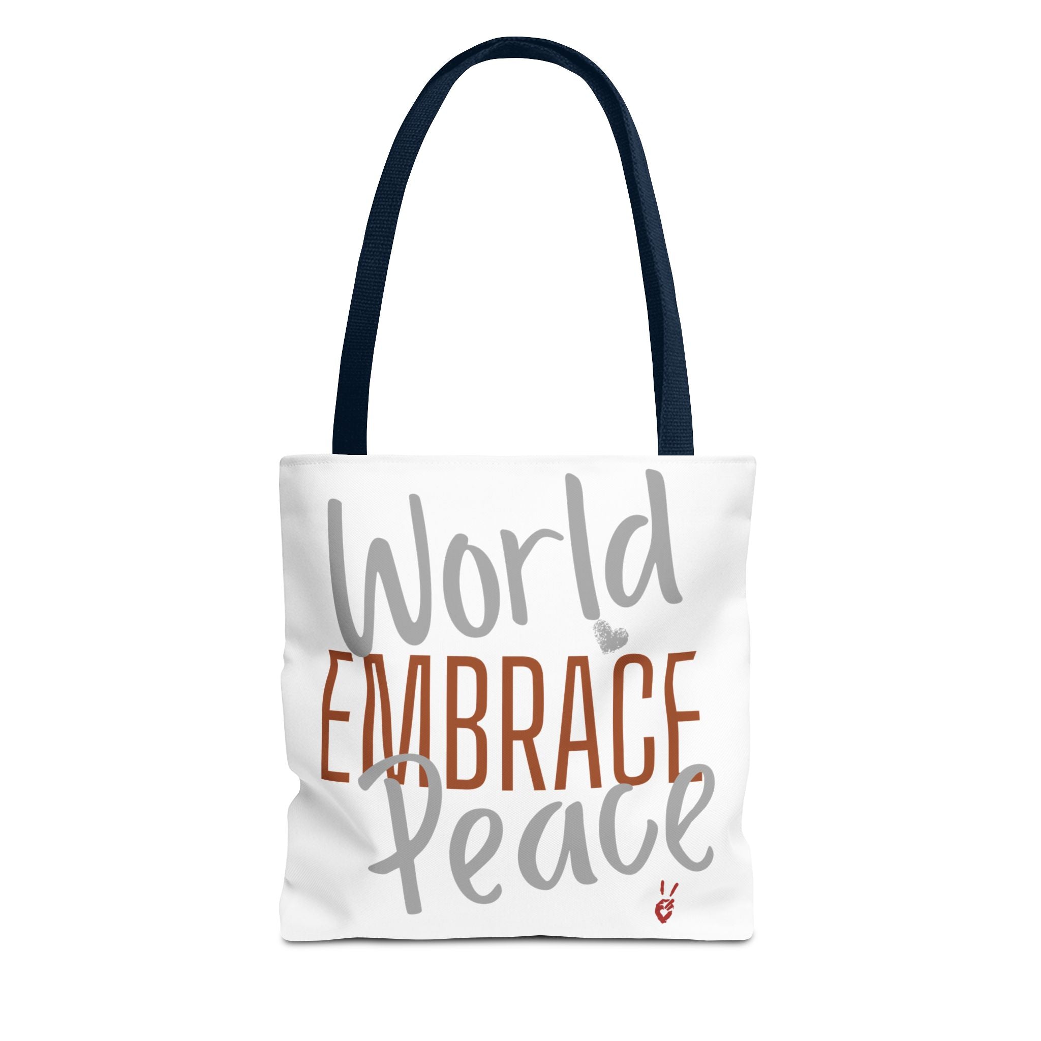 Embrace World Peace Tote Bag | Bella Strada Studio