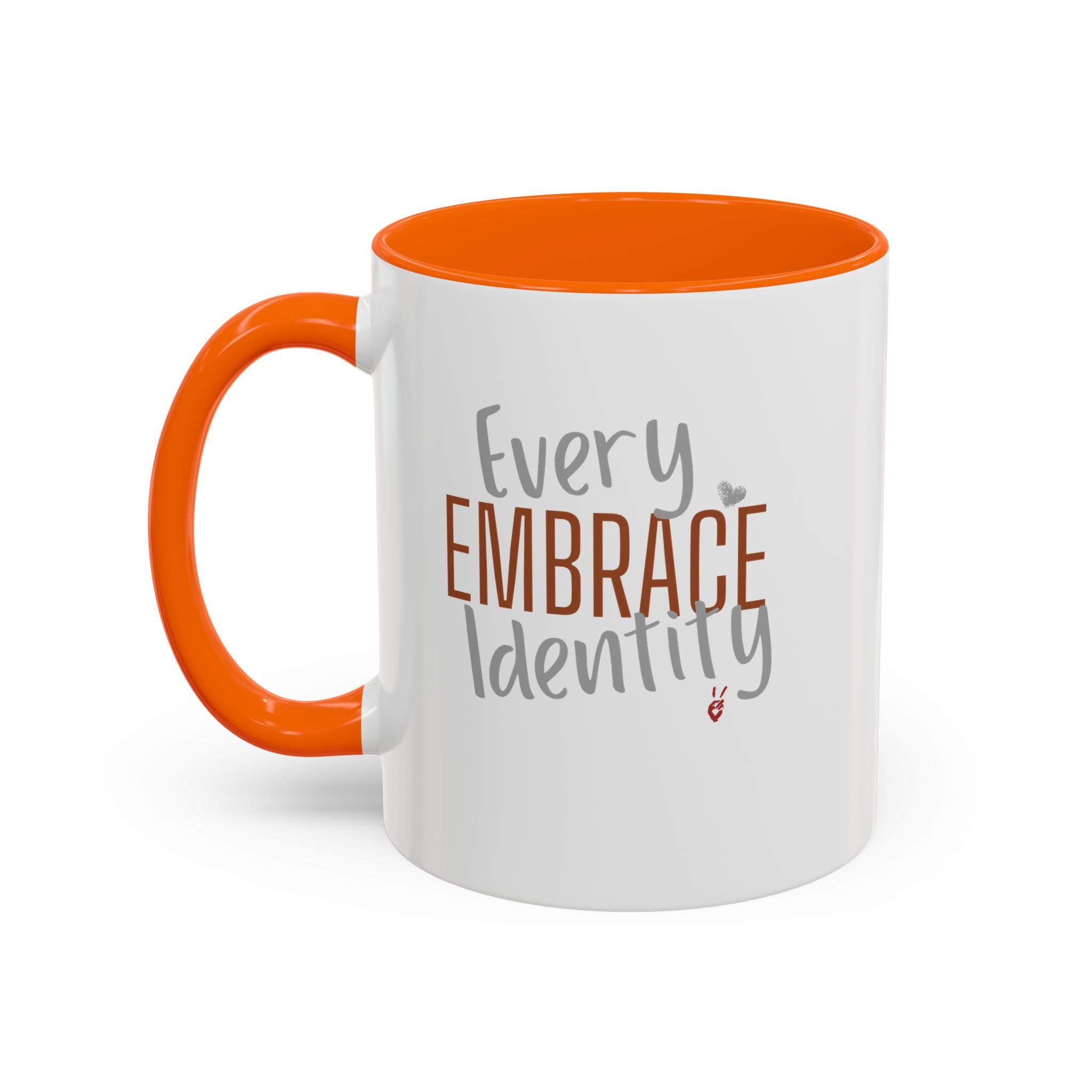 Embrace Every Identity Inspirational Coffee Mug | Bella Strada Studio