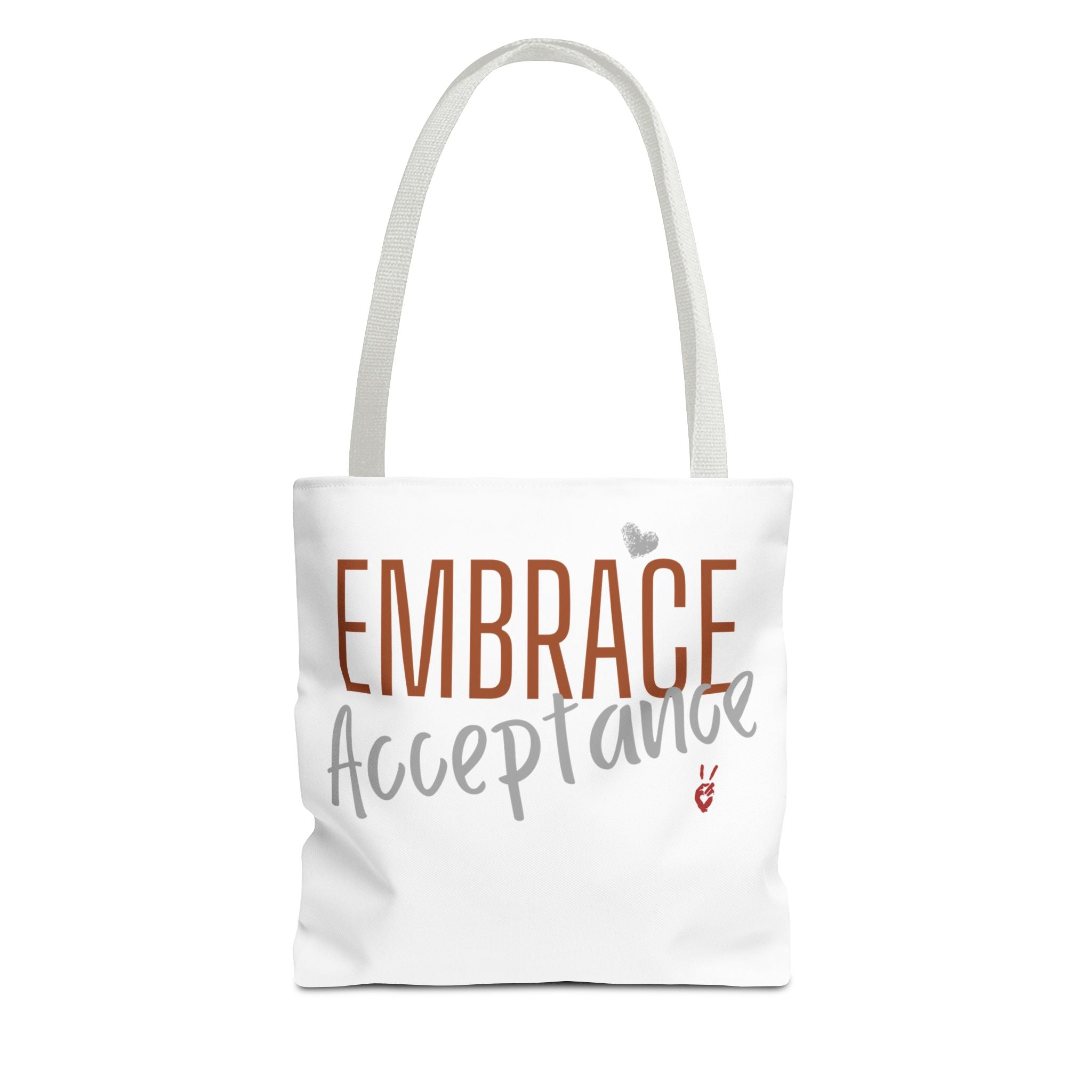 Embrace Acceptance Tote Bag | Bella Strada Studio