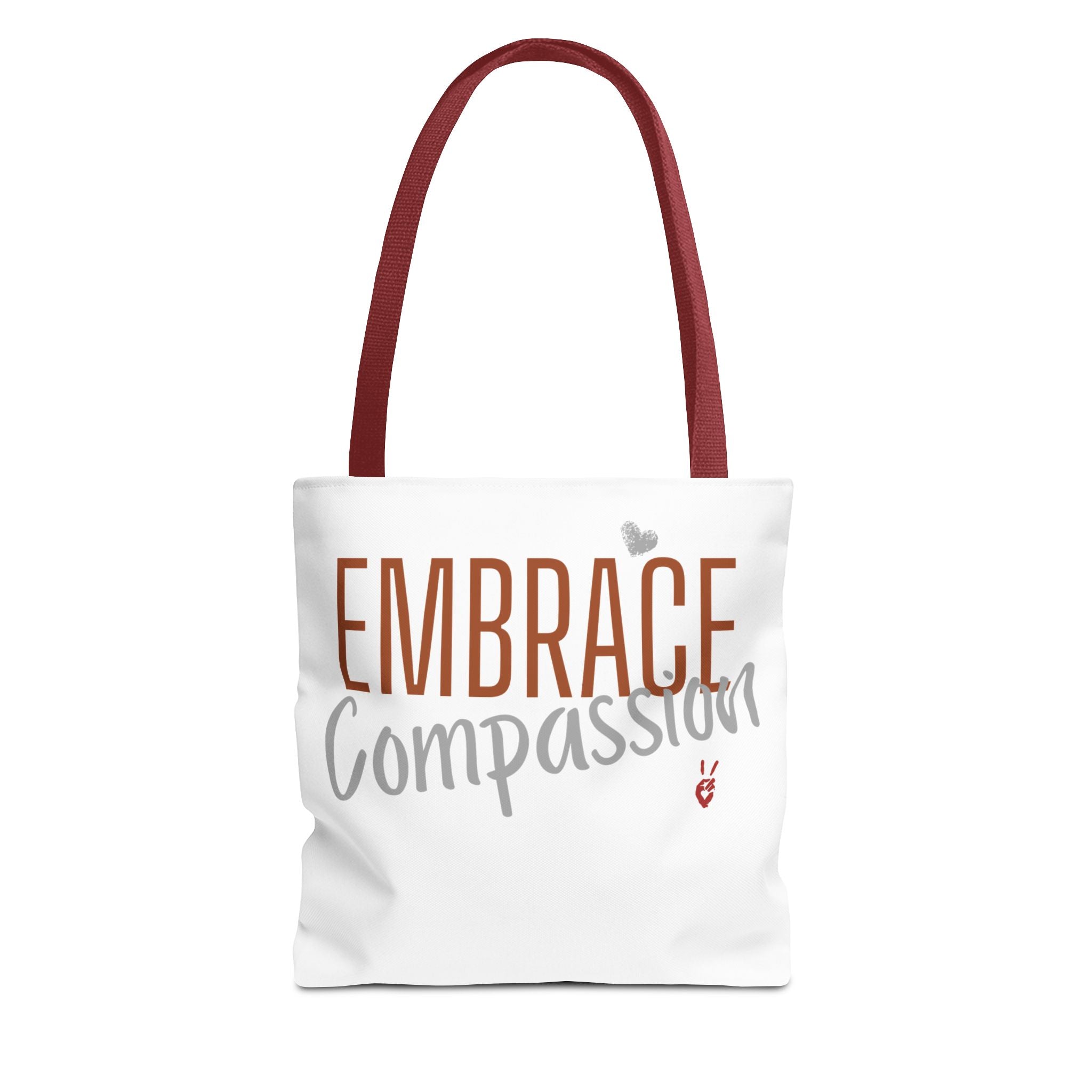 Embrace Compassion Tote Bag | Bella Strada Studio