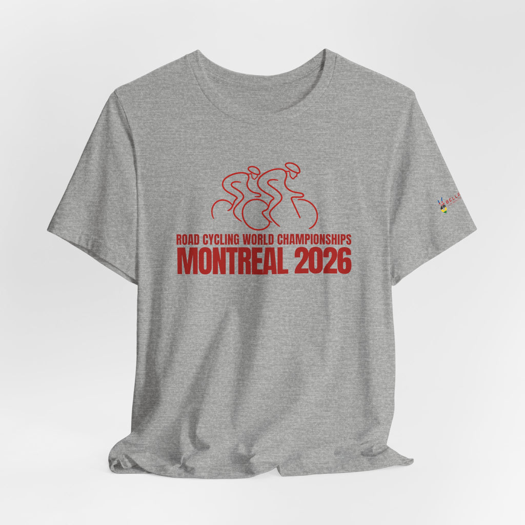 Montreal 2026 Men's Road Cycling Championships T-shirt  | Bella Strada Studio