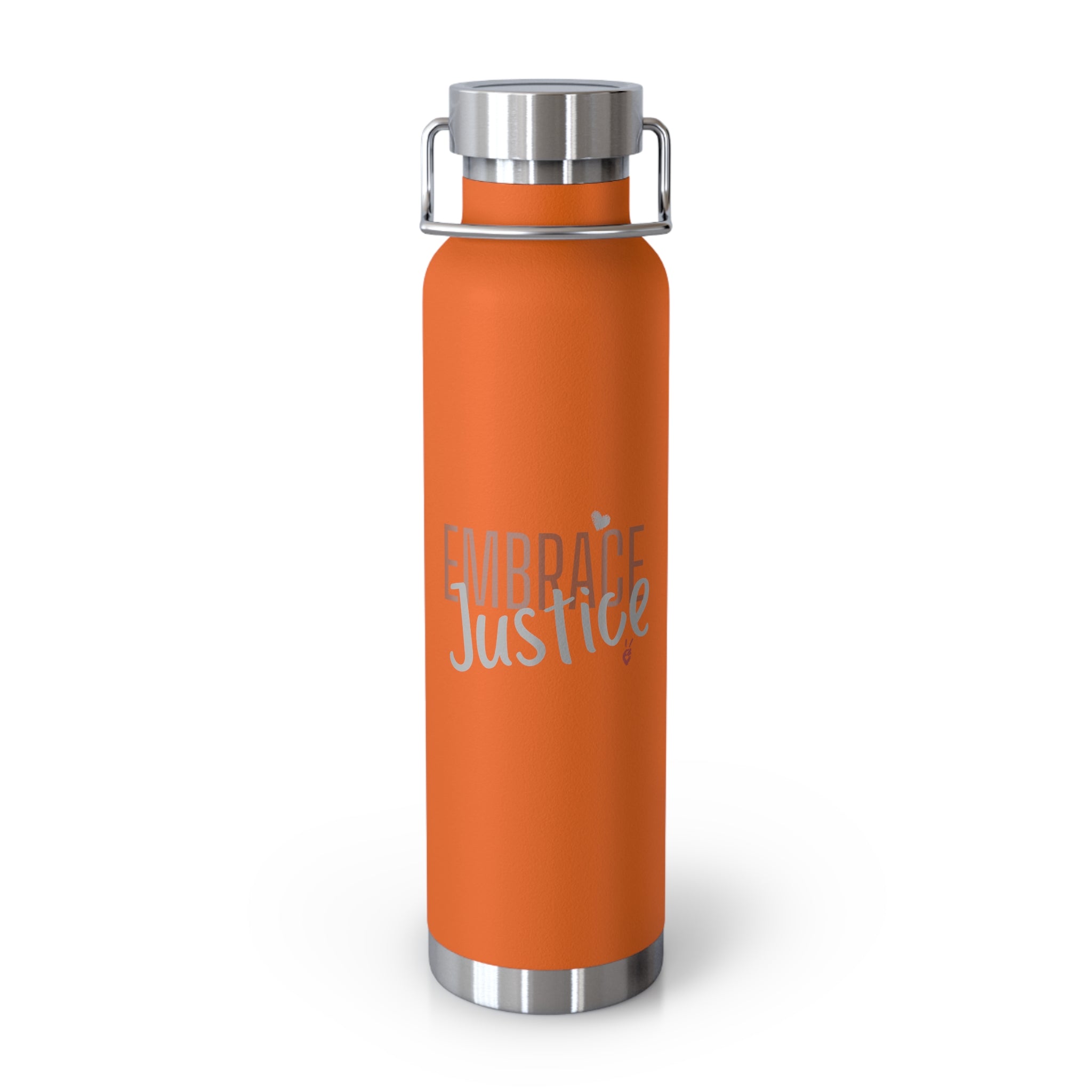 Embrace Justice Insulated 22oz Copper Water Bottle | Bella Strada Studio