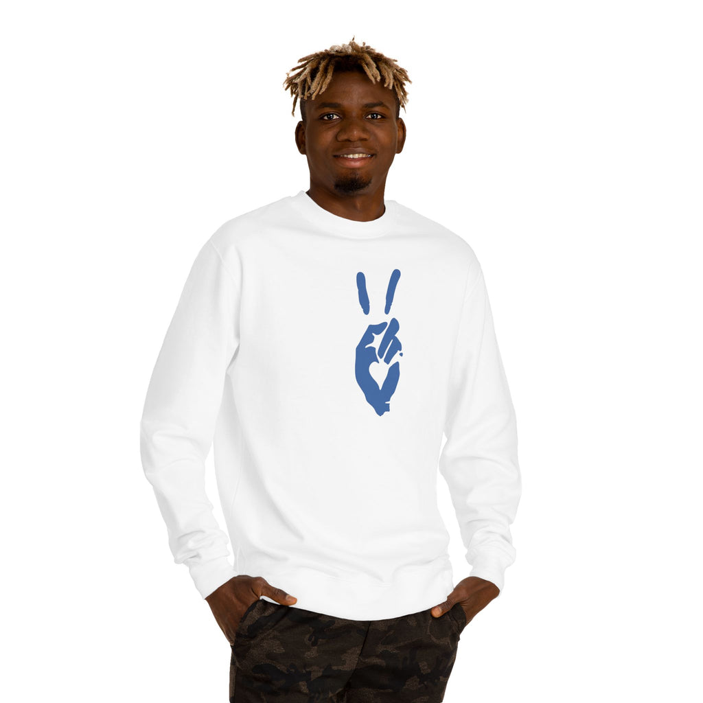 Peace+Love Signature Graphic Crewneck Sweatshirt | Bella Strada Studio