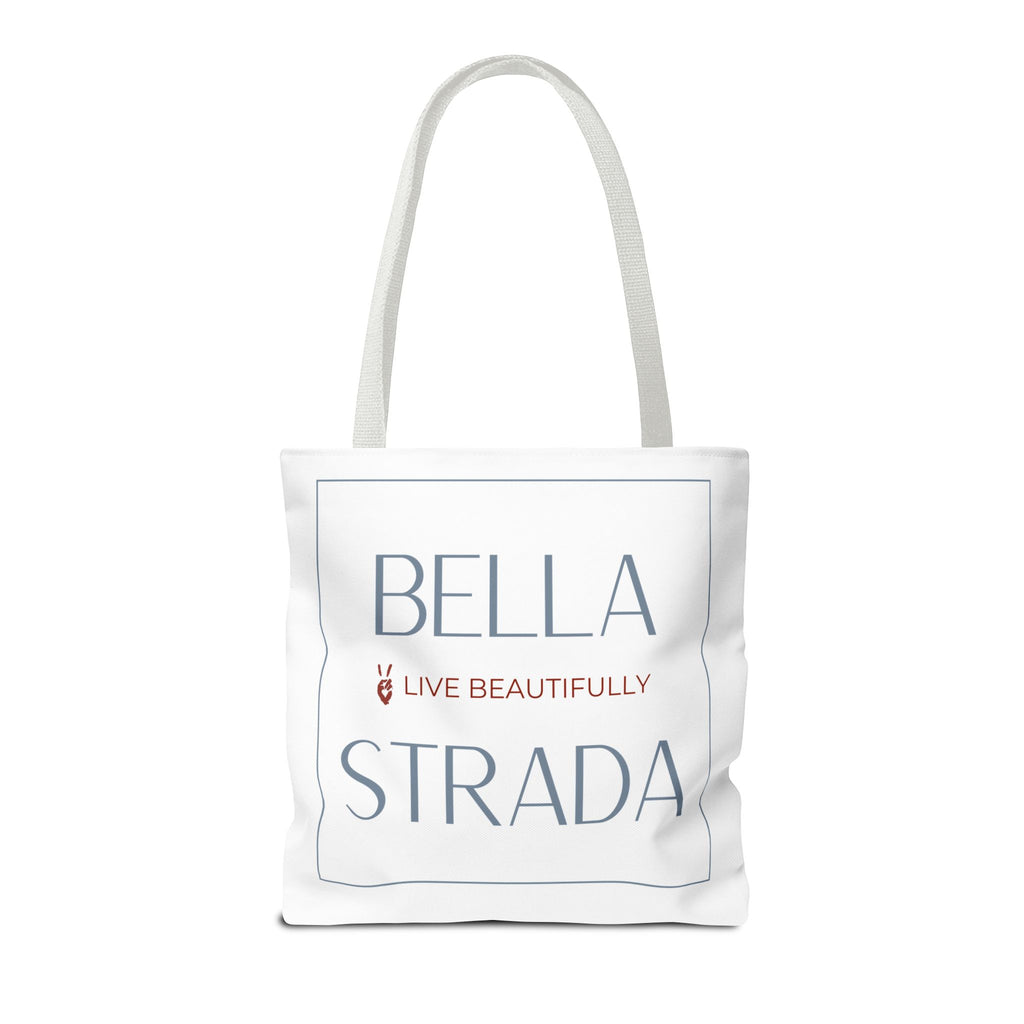 Bella Strada 'Live Beautifully' Signature Tote Bag | Bella Strada Studio