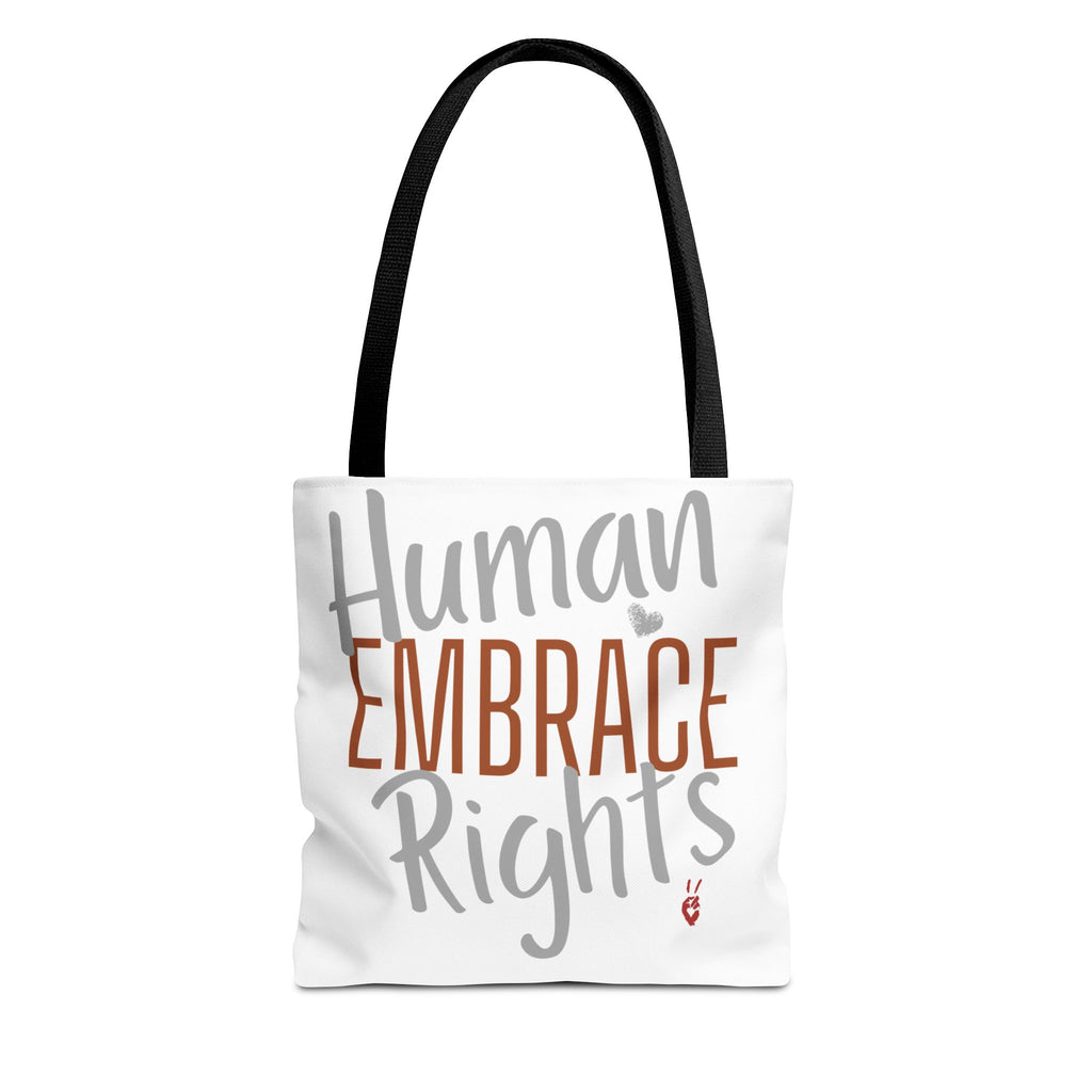 Embrace Human Rights Tote Bag | Bella Strada Studio