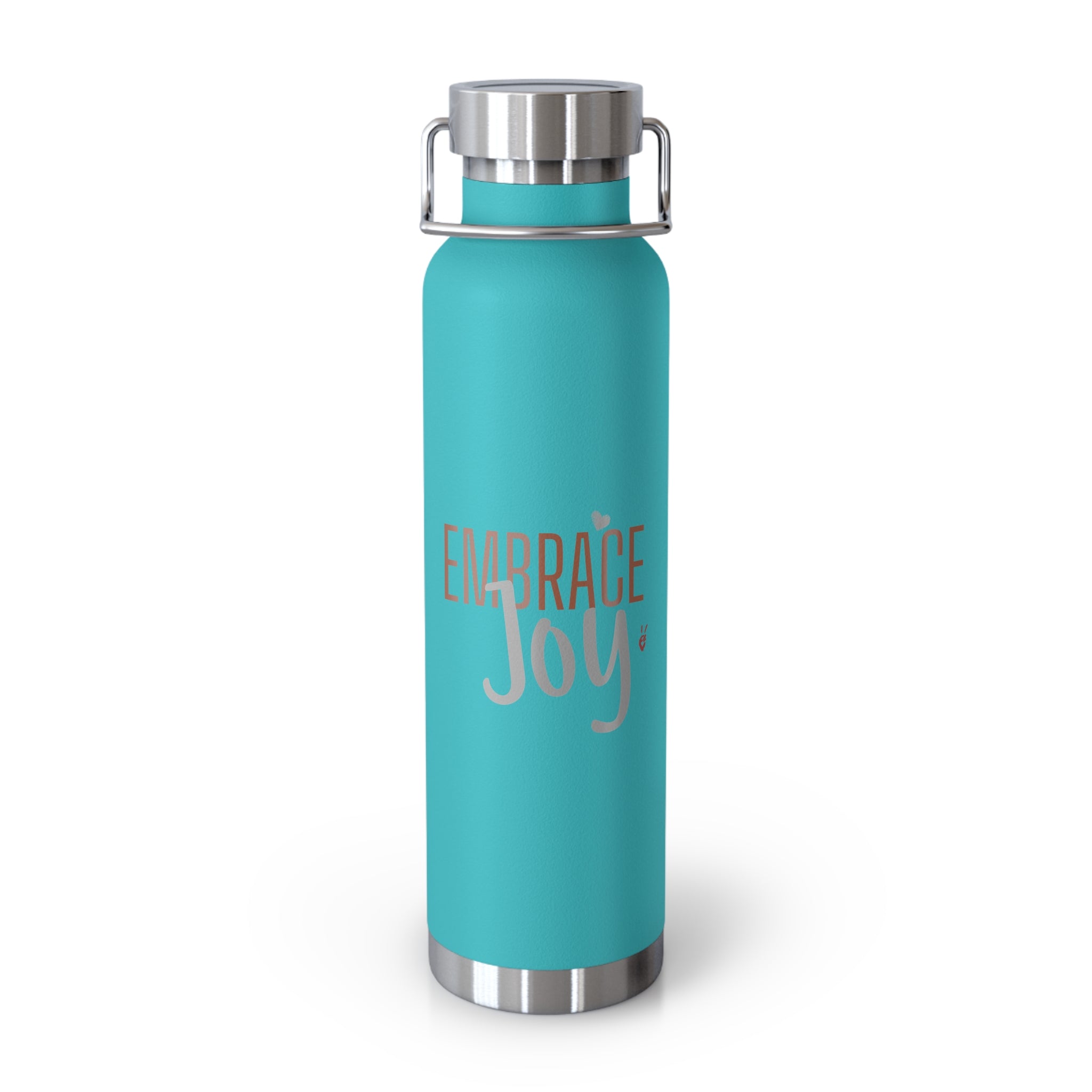 Embrace Joy Insulated 22oz Copper Water Bottle | Bella Strada Studio