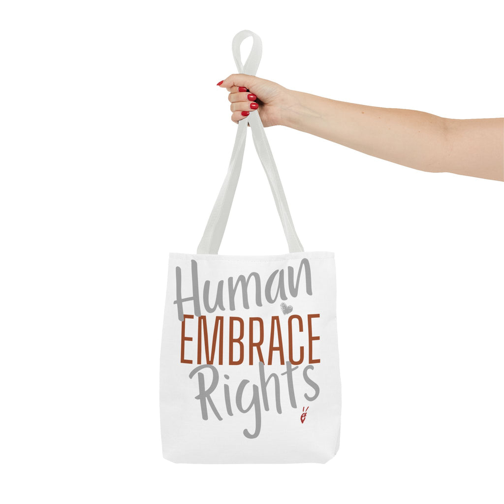 Embrace Human Rights Tote Bag | Bella Strada Studio