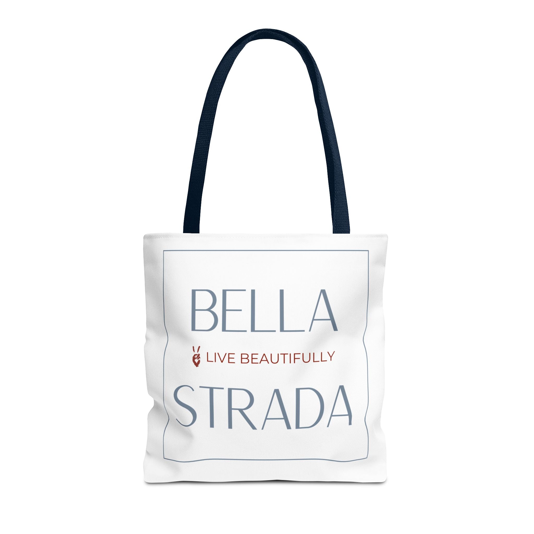 Bella Strada 'Live Beautifully' Signature Tote Bag | Bella Strada Studio