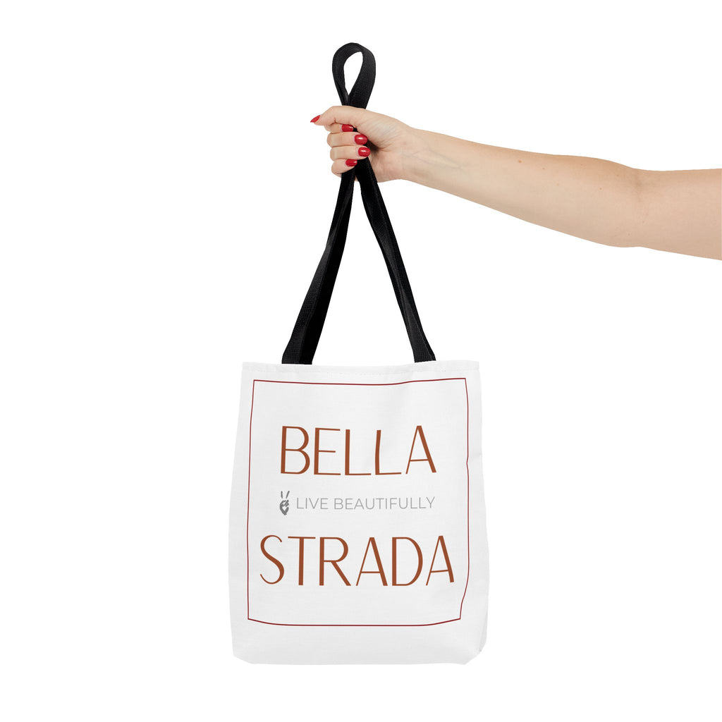 Bella Strada 'Live Beautifully' Signature Tote Bag | Bella Strada Studio