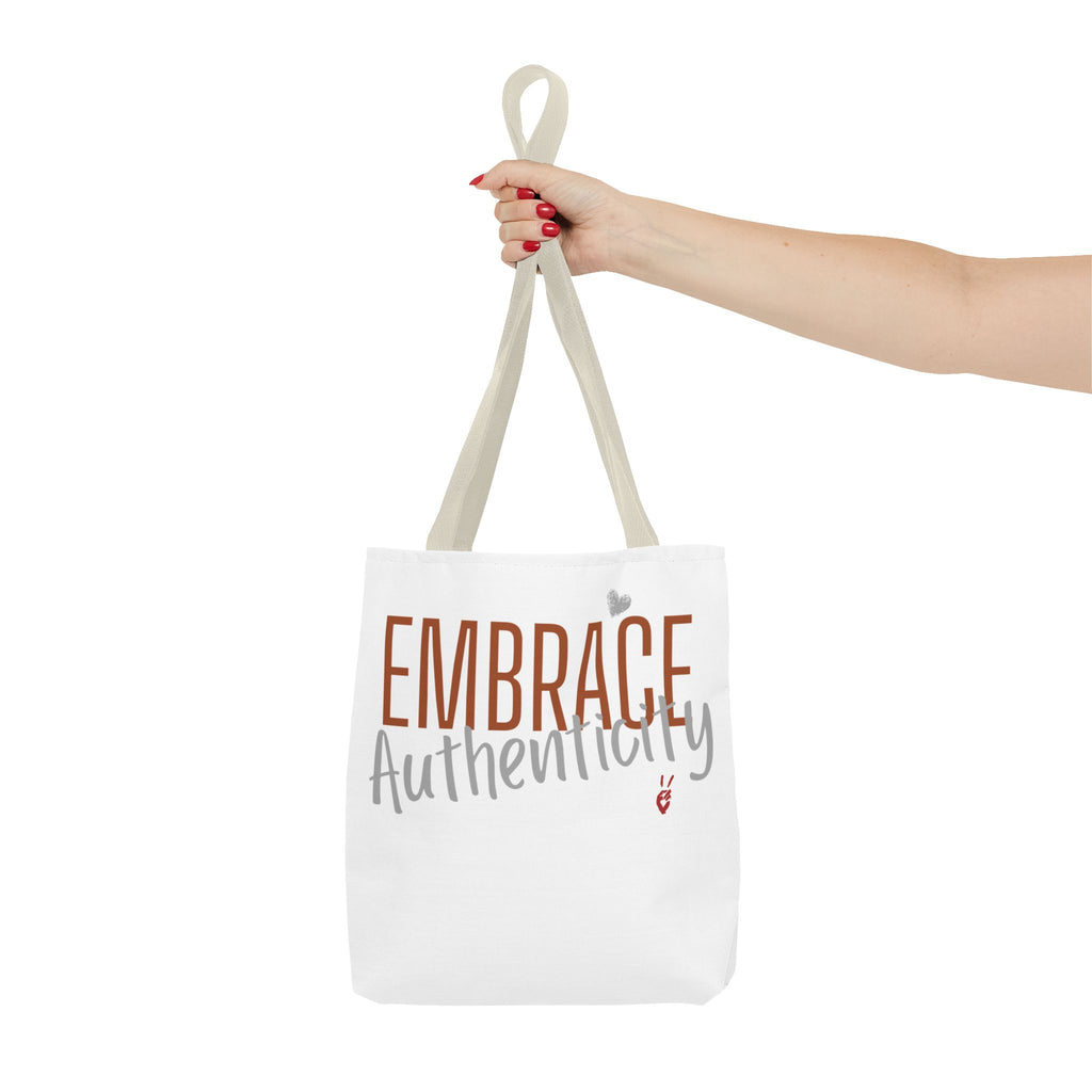 Embrace Authenticity Tote Bag | Bella Strada Studio