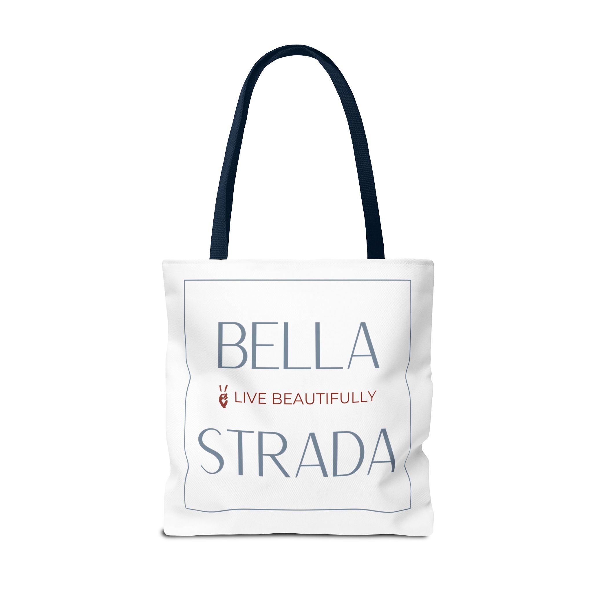 Bella Strada 'Live Beautifully' Signature Tote Bag | Bella Strada Studio