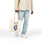 Peace+Love Eco-Friendly Canvas Tote Bag | Bella Strada Studio
