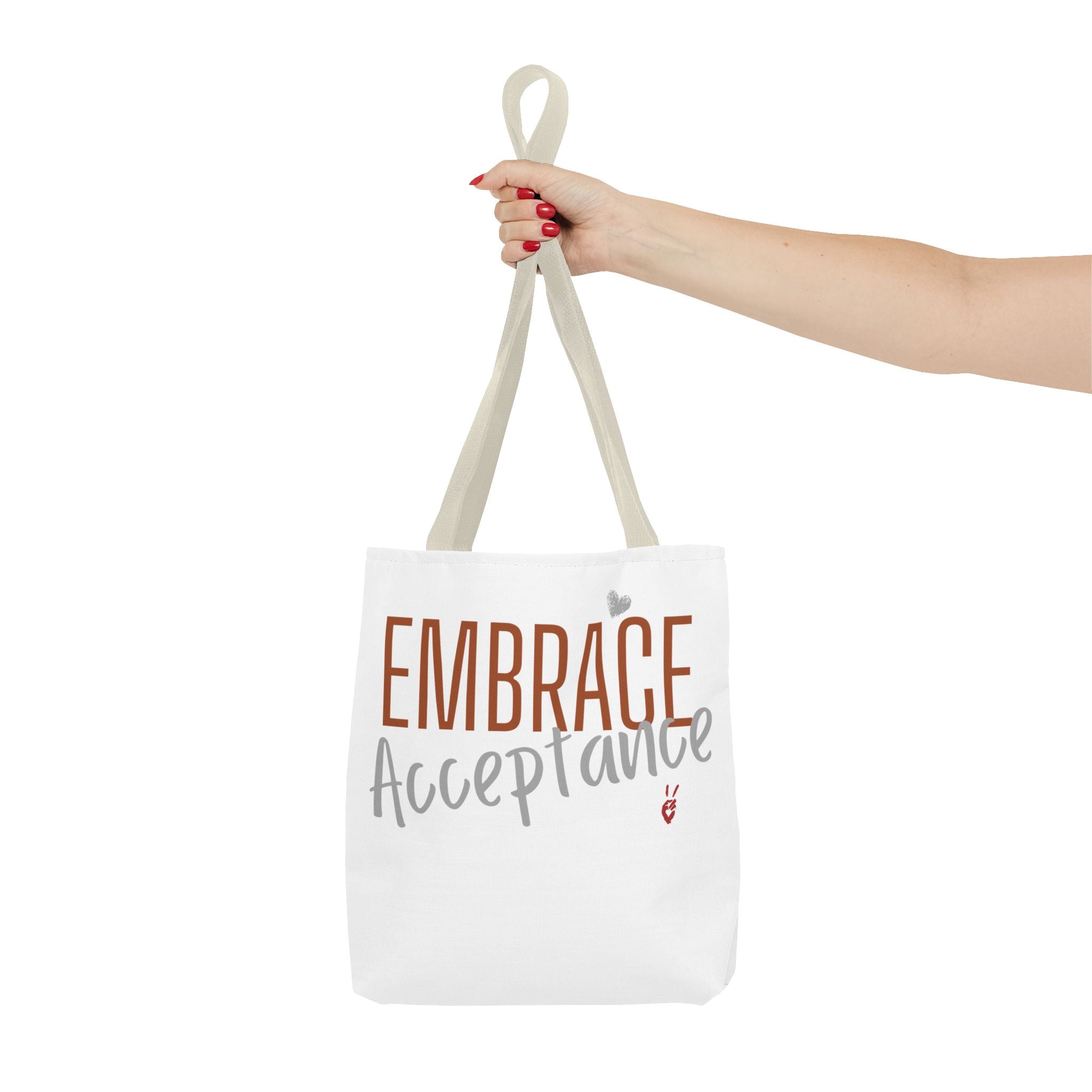 Embrace Acceptance Tote Bag | Bella Strada Studio