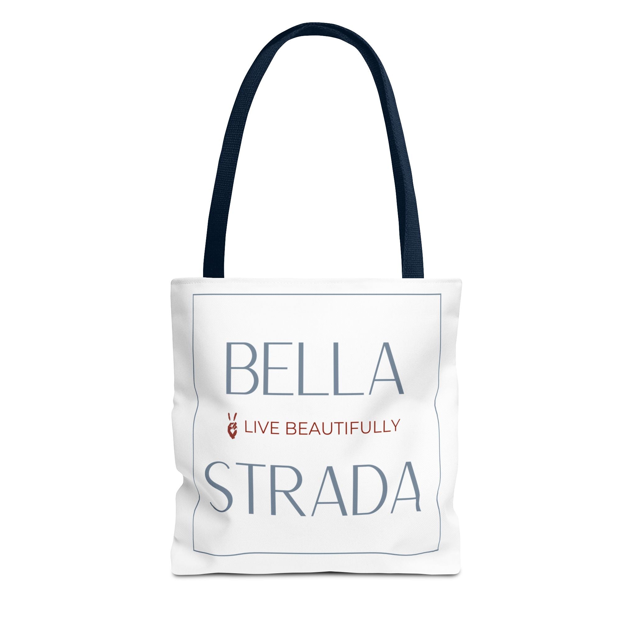 Bella Strada 'Live Beautifully' Signature Tote Bag | Bella Strada Studio