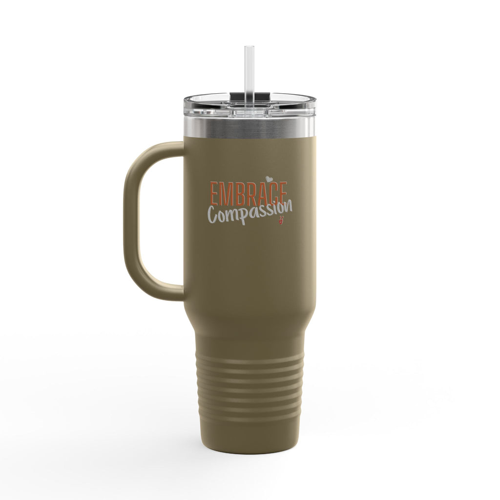 Embrace Compassion Insulated Tumbler | Bella Strada Studio