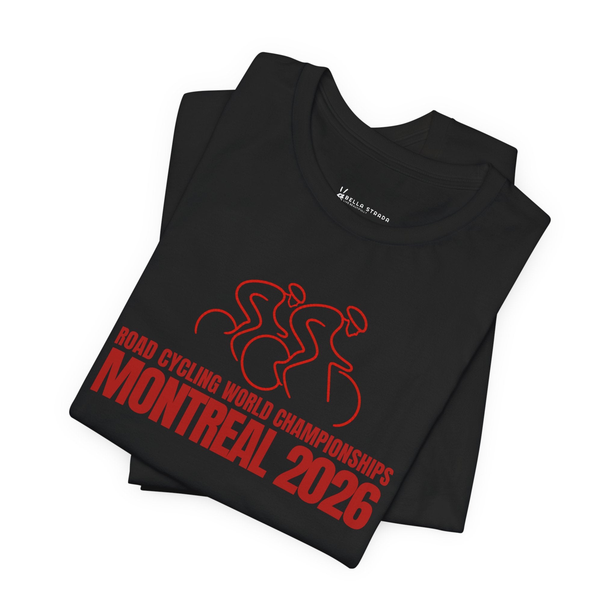 Montreal 2026 Men's Road Cycling Championships T-shirt  | Bella Strada Studio