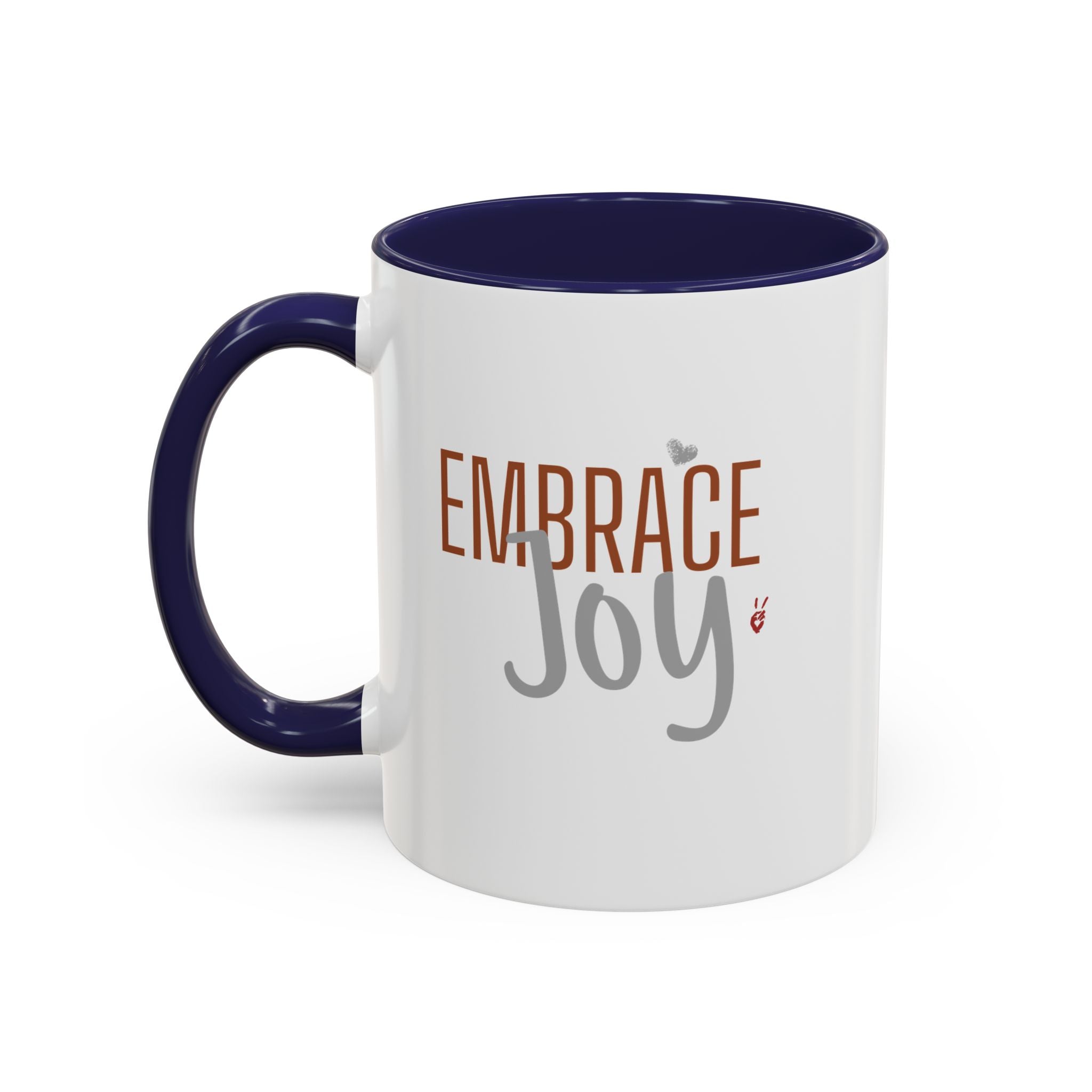 Embrace Joy Inspirational Coffee Mug | Bella Strada Studio