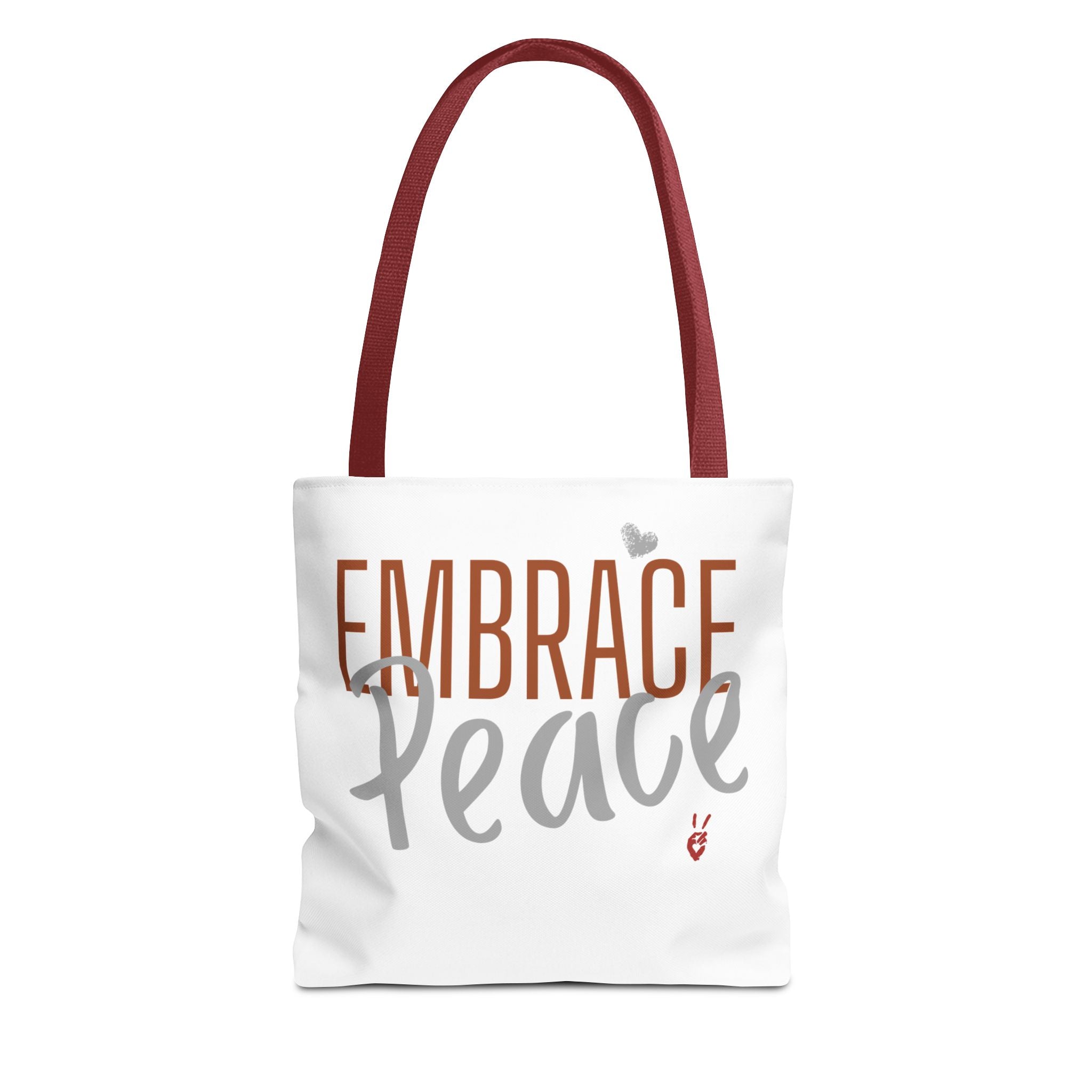 Embrace Peace Tote Bag | Bella Strada Studio
