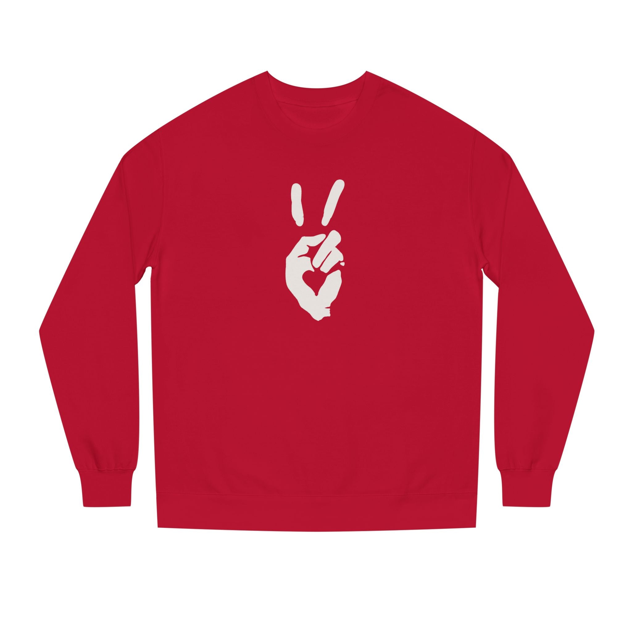 Peace+Love Signature Graphic Crewneck Sweatshirt | Bella Strada Studio