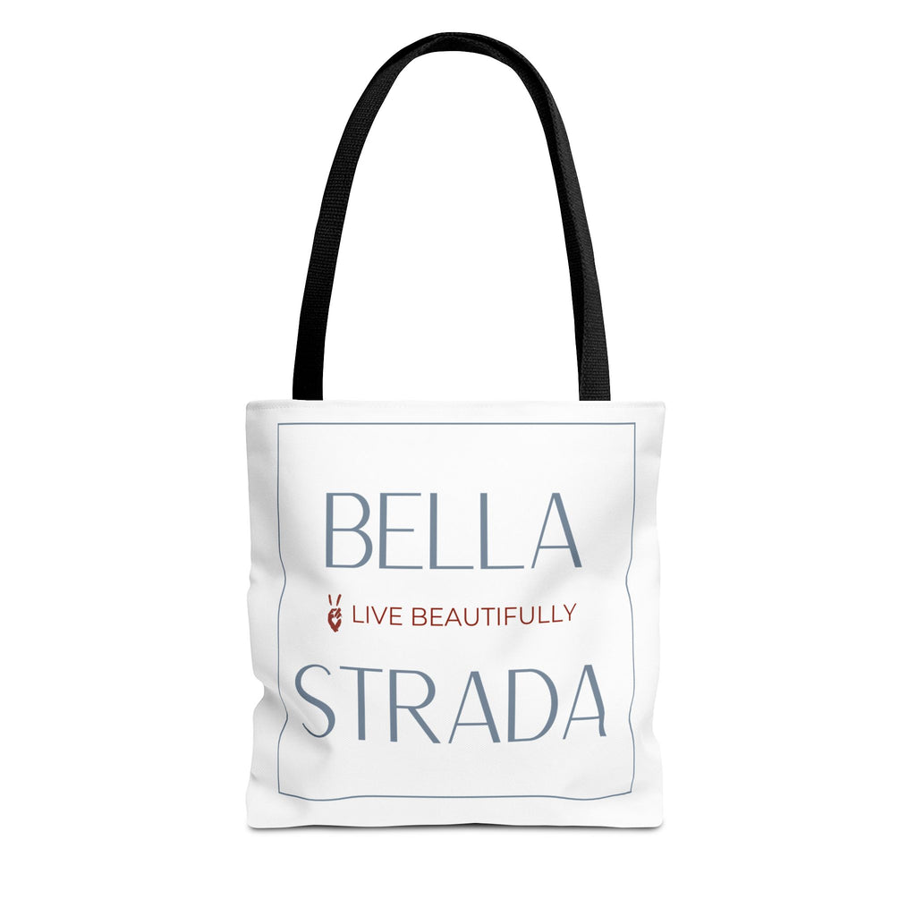 Bella Strada 'Live Beautifully' Signature Tote Bag | Bella Strada Studio