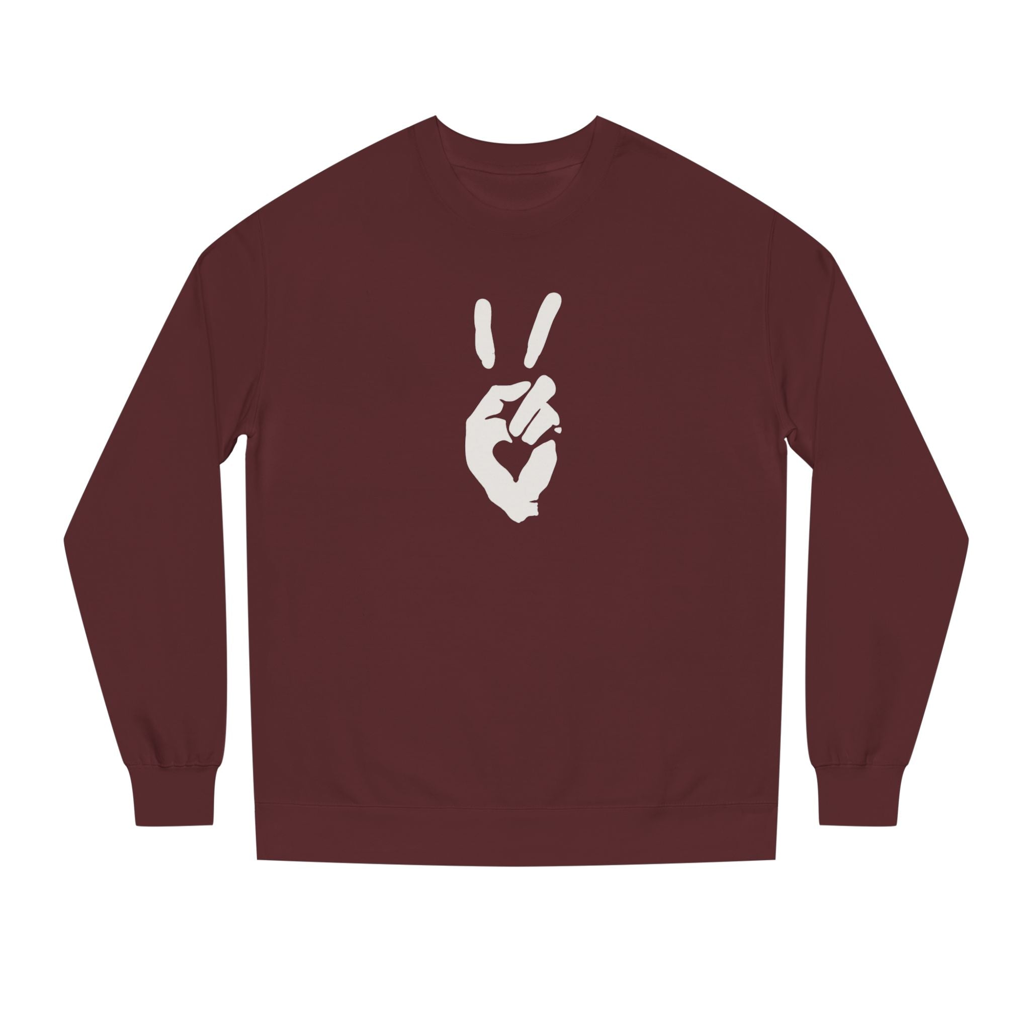 Peace+Love Signature Graphic Crewneck Sweatshirt | Bella Strada Studio